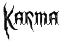 "Karma" tattoo design idea