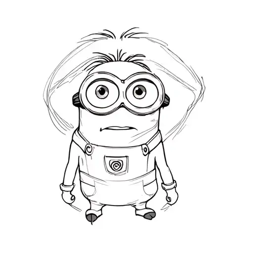 minion tattoo design idea