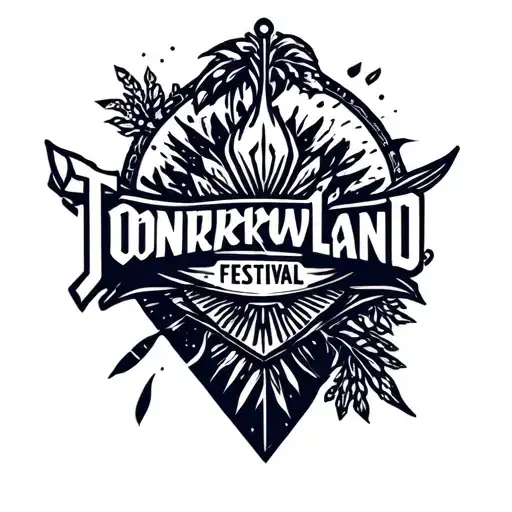 Tomorrowland Festival Logo tattoo design tattoo design idea