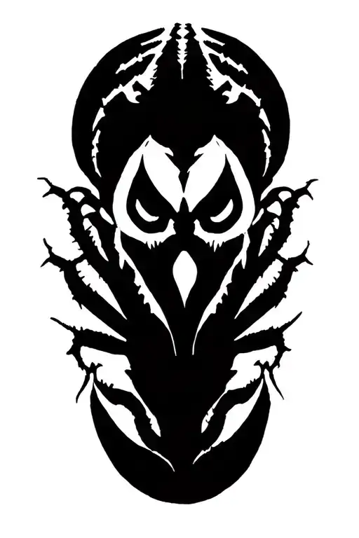 tokyo ghoul centipede tattoo design idea