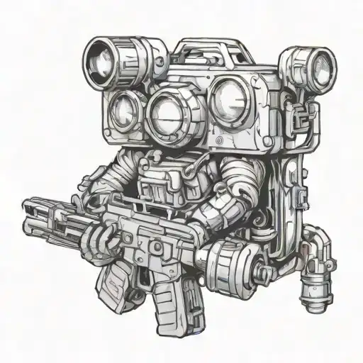 Metro 2033 tattoo design idea