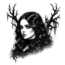 Haunting Adeline tattoo design idea