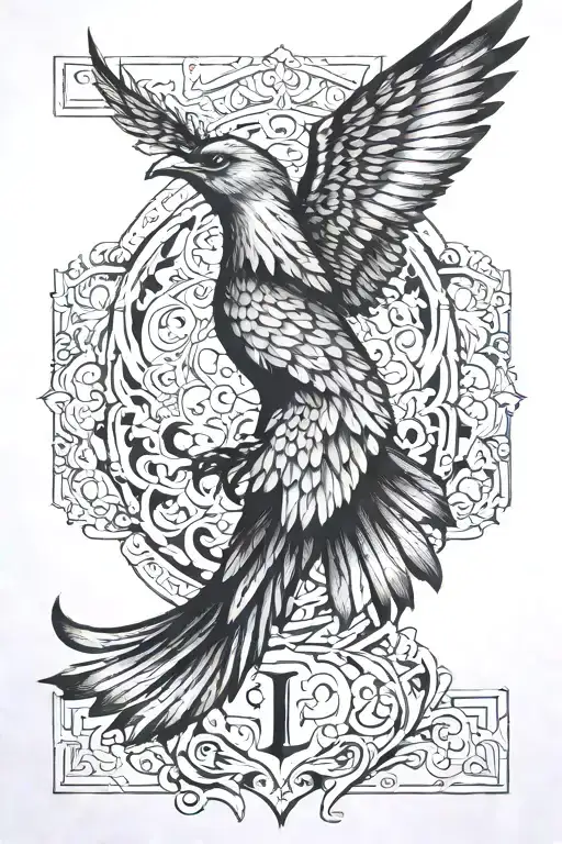 arm tattoo with liverpool bird wings tattoo design idea