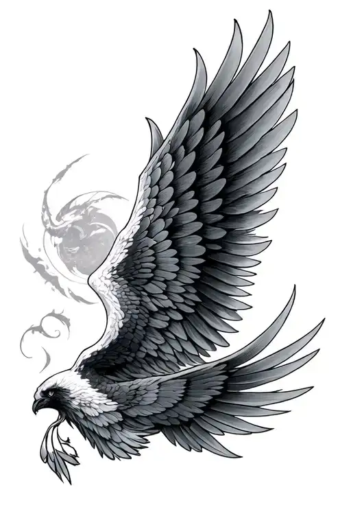 fourth wing  tattoo design idea