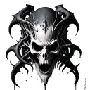 Giger tattoo design idea