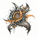 genesis story tattoo design idea