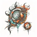 genesis story tattoo design idea