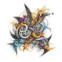 genesis story tattoo design idea