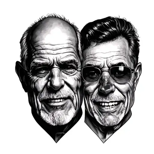 Passed Away Dads tattoo design idea