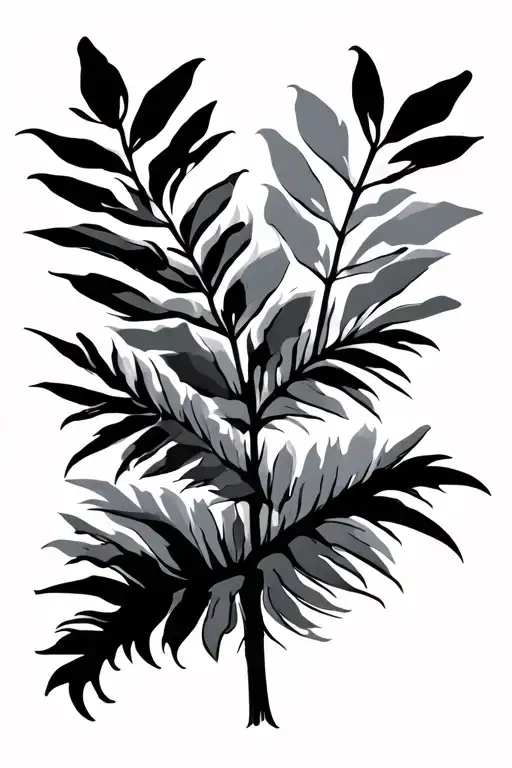 araucaria geometria mapuche tattoo design idea