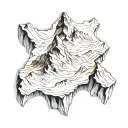 matterhorn tattoo design idea