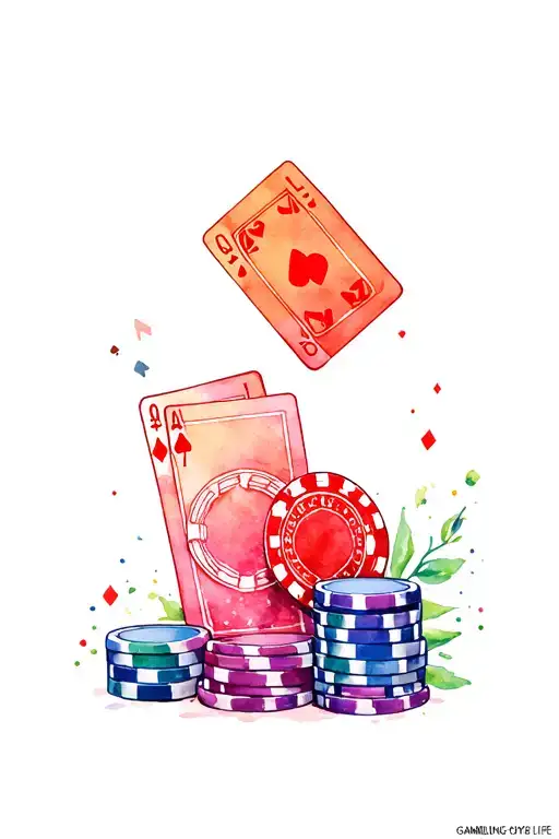 gambling your life tattoo design idea