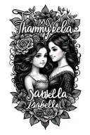 "Thammy&Isabella" "Thammy&Isabella" wife and daughter tattoo tattoo design idea