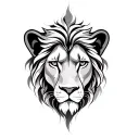 leo, aquarius, virgo zodiac sign tattoo design idea