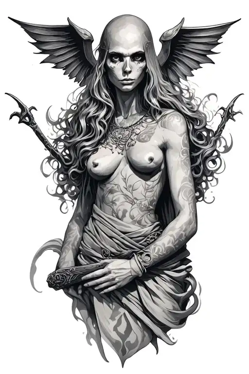 Charon tattoo design idea