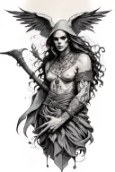 Charon tattoo design idea