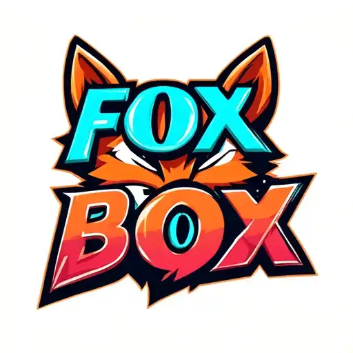 "Fox Box" "Fox Box" "Fox Box" Mechanical Fox Box logo tattoo design idea