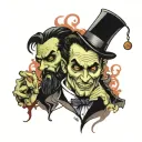 I am Jekyll, Hyde is dead tattoo design idea