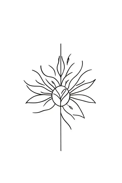 new life strong inside tattoo design idea