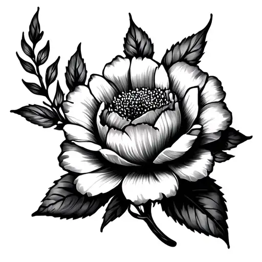 flower for man tricep tattoo tattoo design idea