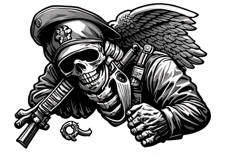 navy hospital corpsman tattoo design idea
