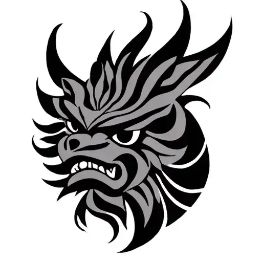 haida formline tattoo design idea