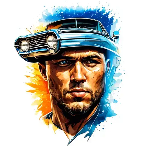 fast and furious  tattoo design idea