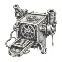 foothold trap tattoo design idea