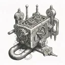 foothold trap tattoo design idea