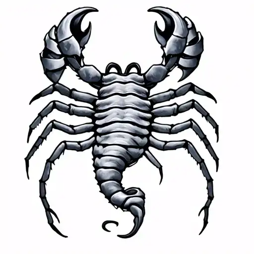 Cancer And Scorpio tattoo design idea