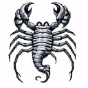 Cancer And Scorpio tattoo design idea