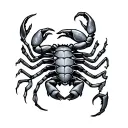Cancer And Scorpio tattoo design idea