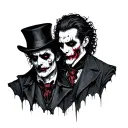Jekyll And Hyde tattoo design idea