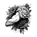 inner bicep tattoo tattoo design idea