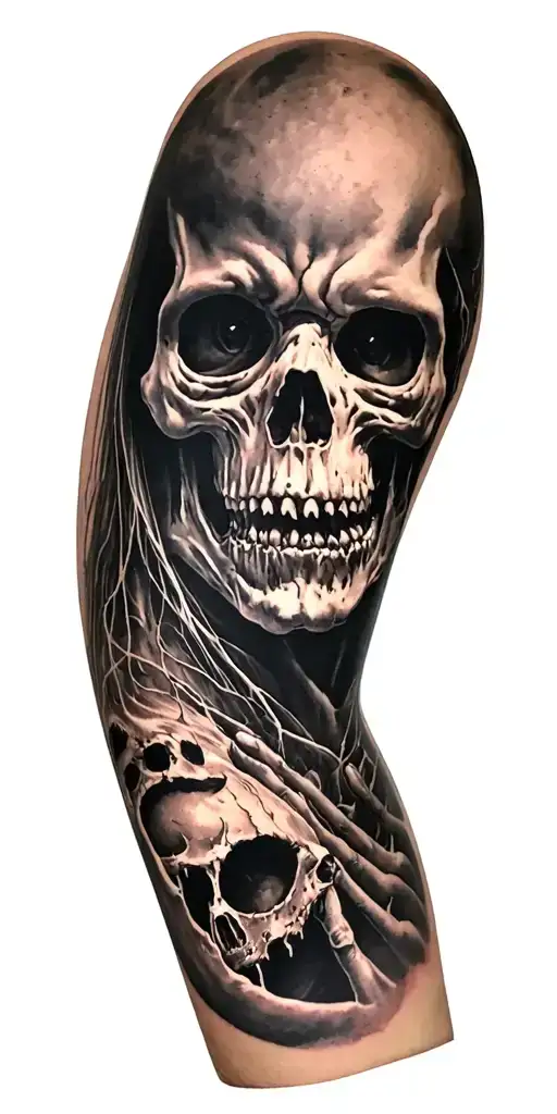 apocalypse tattoo design idea