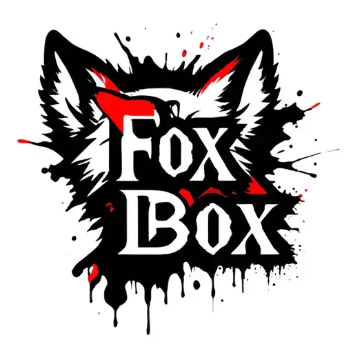 "Fox Box" "Fox Box" Mechanical Fox Box logo tattoo design idea