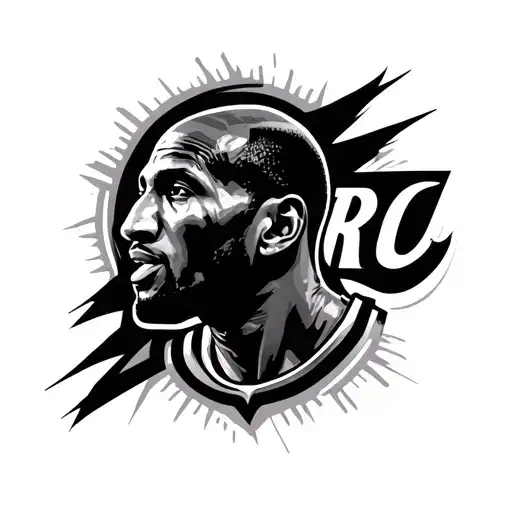 kobe bryant logo tattoo design idea