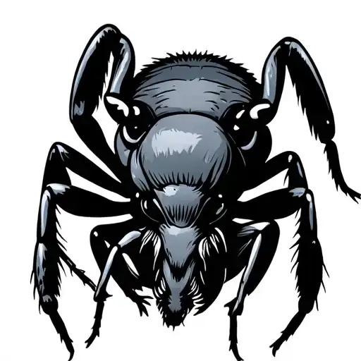 gallow ant tattoo design idea