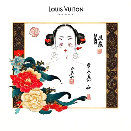 Louis Vuitton tattoo design idea