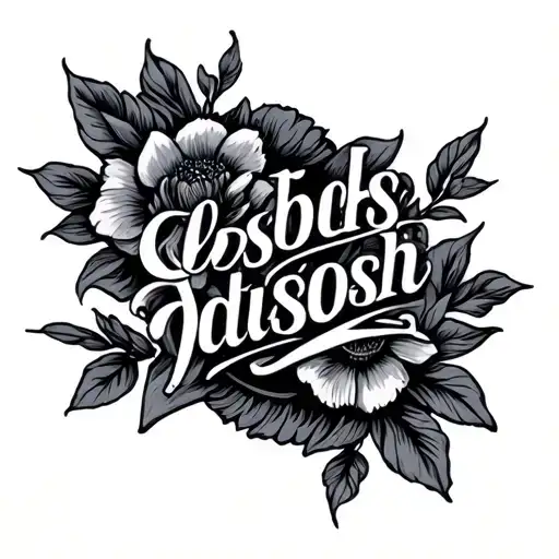 text APP 20:25 tattoo design idea