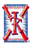 Texas Rangers logo tattoo design idea