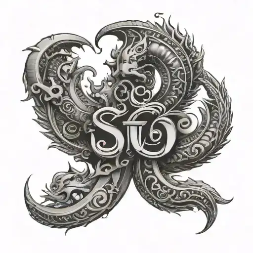 siva tamil word tattoo design idea