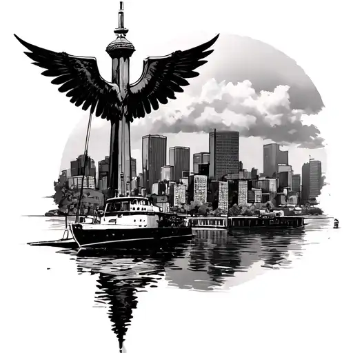 toronto and victoria bc tattoo design idea