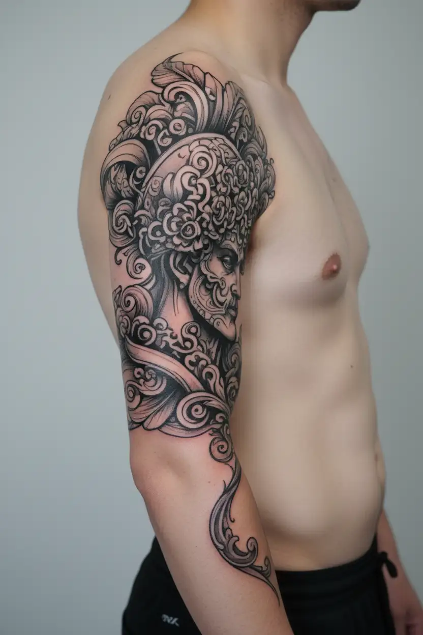 Sicilian tattoo design idea