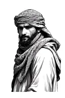 Keffiyeh tattoo design idea