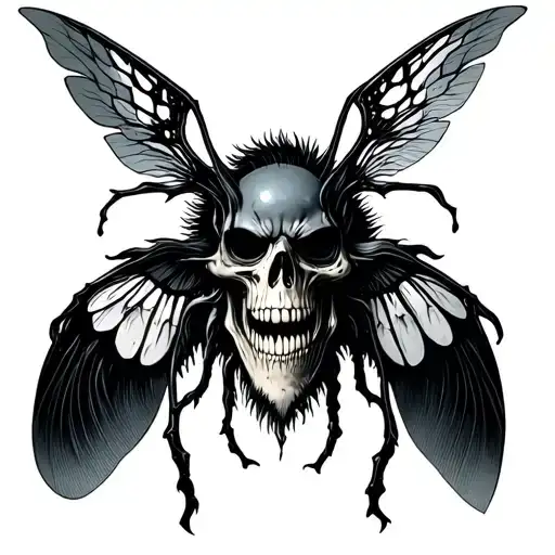 Beelzebub tattoo design idea