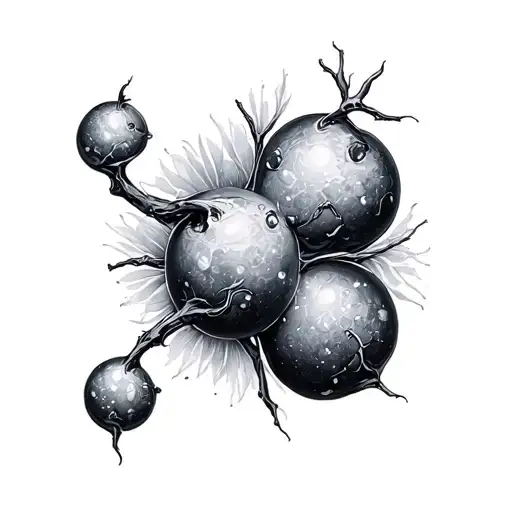 Serotonin tattoo design idea