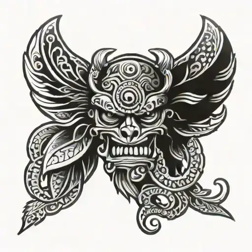 Tausug and visayan design inspired tattoo design idea