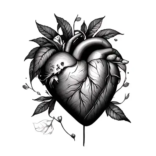 Self righteous, hard working, following dreams, following heart tattoo design idea
