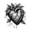 Self righteous, hard working, following dreams, following heart tattoo design idea